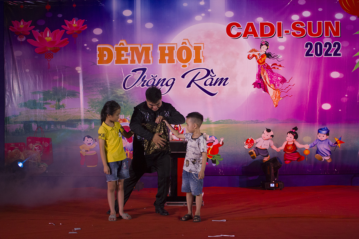 Đêm hội trăng rằm đến sớm với các em nhỏ CADI-SUN tại Hải Dương 